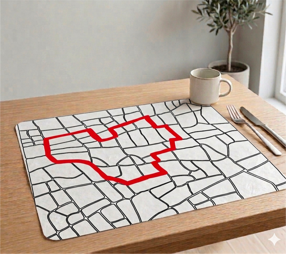 Battiti al Cretto – Canvas Placemat